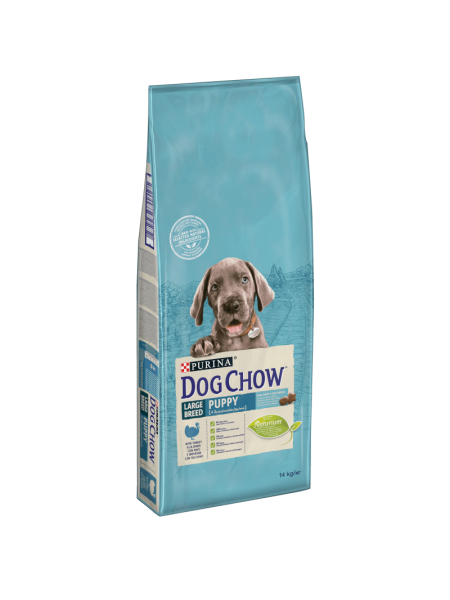 Dog Chow Puppy Large Breed 14Kg, Curcan - hrana uscata caini