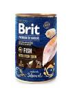 Brit conserva caini  cu peste 400g