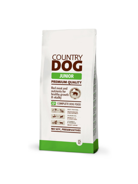 Country Dog Junior 15KG, Pui - hrana uscata caini