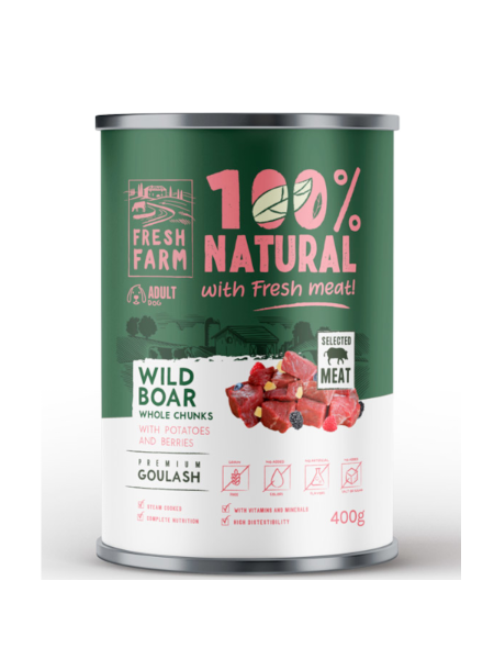 Fresh Farm Goulash Mistret 400G - conserva caine