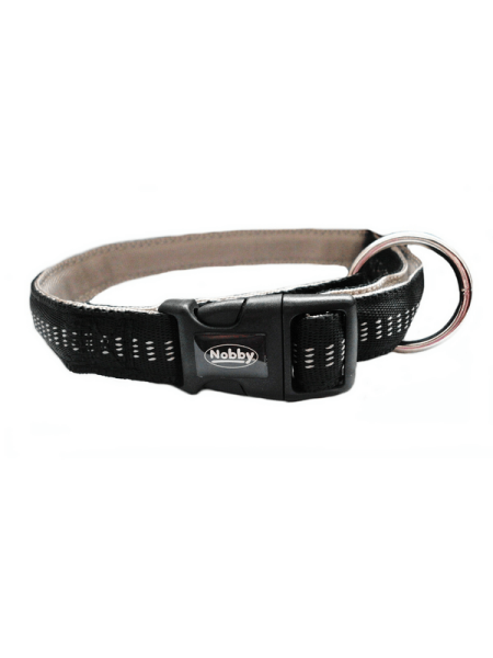 Zgarda "Soft Grip" neagra M-L